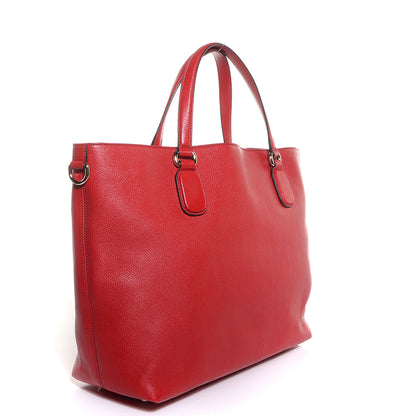 Gucci Cellarius Calfskin Large Soho Working Tote Tabasco 3 of 9