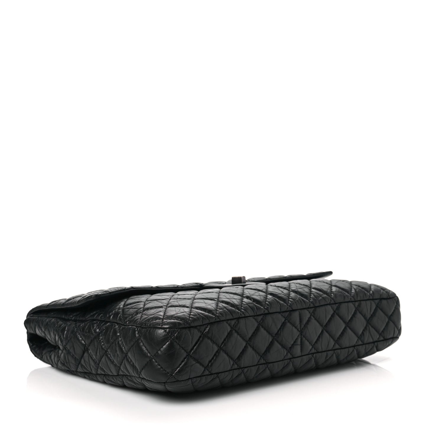 Aged Calfskin Reissue XL Maxi Flap Black