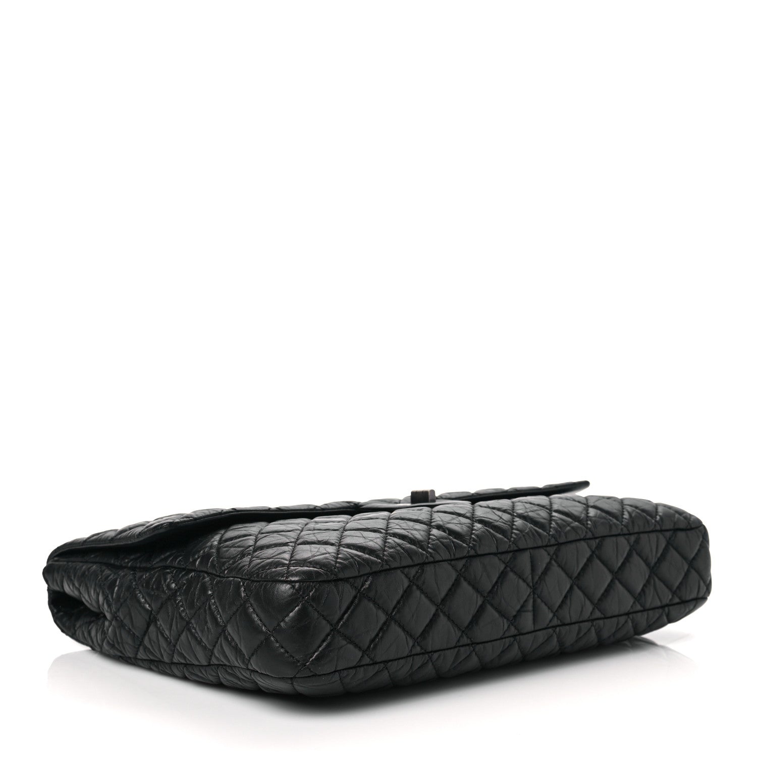 Chanel Aged Calfskin Reissue XL Maxi Flap Black 3 of 8