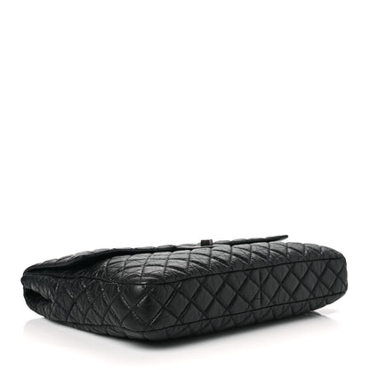 Chanel Aged Calfskin Reissue XL Maxi Flap Black 3 of 8