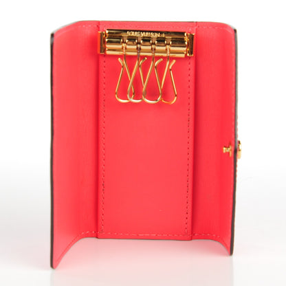 Louis Vuitton Vernis Multicles 4 Key Holder Rose Litchi 6 of 7