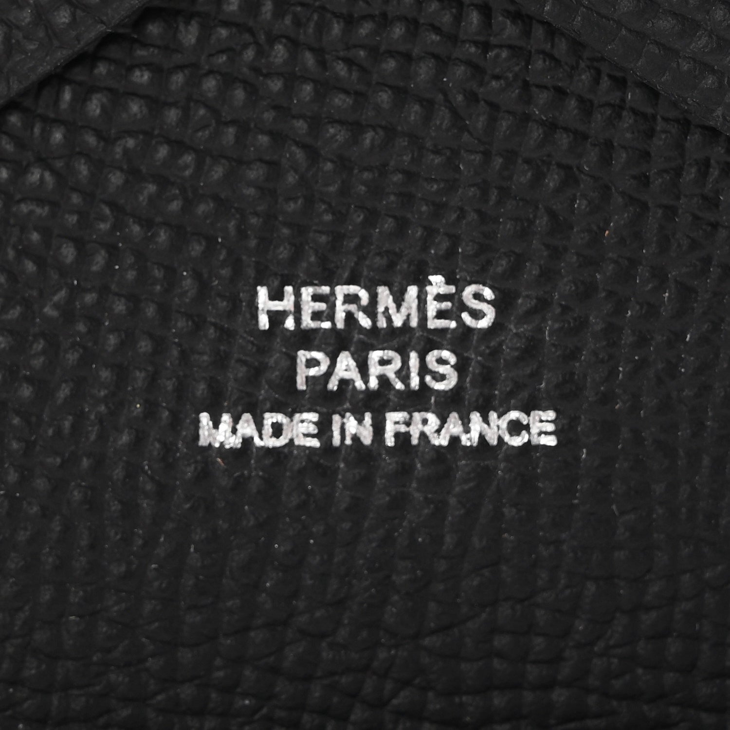 Hermes Epsom Calvi Duo Card Case Black 6 of 8
