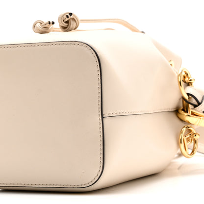 Fendi Vitello Cruise F is Fendi Mini Mon Tresor Bucket Bag White Ice 10 of 10