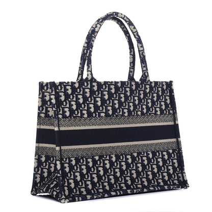 Christian Dior Oblique Medium Book Tote Blue Multicolor 3 of 13
