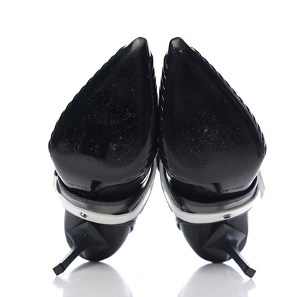 Louis Vuitton Glazed Calfskin Masterpiece Half Boots 39 Black 5 of 7