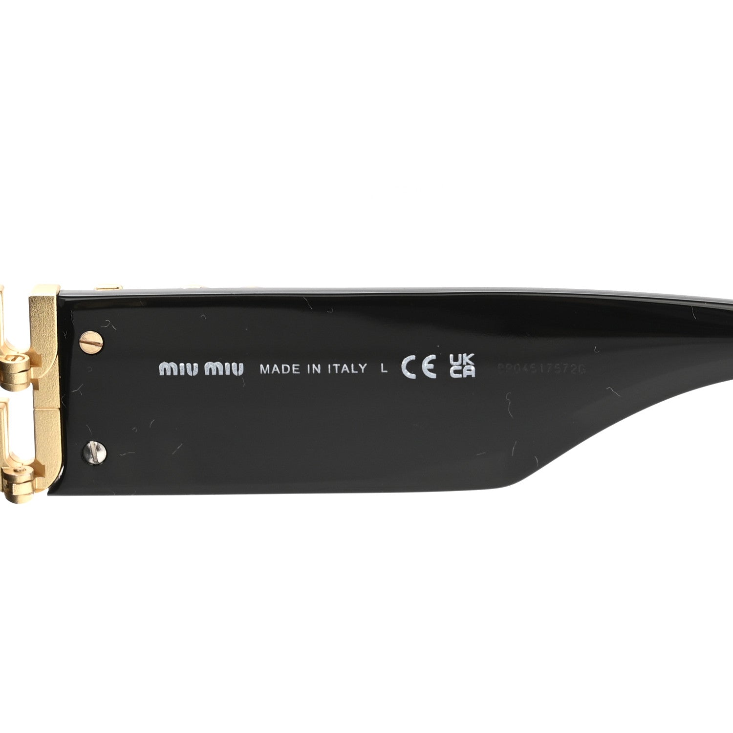 Miu Miu Acetate Glimpse Sunglasses SMU09W Black 5 of 8