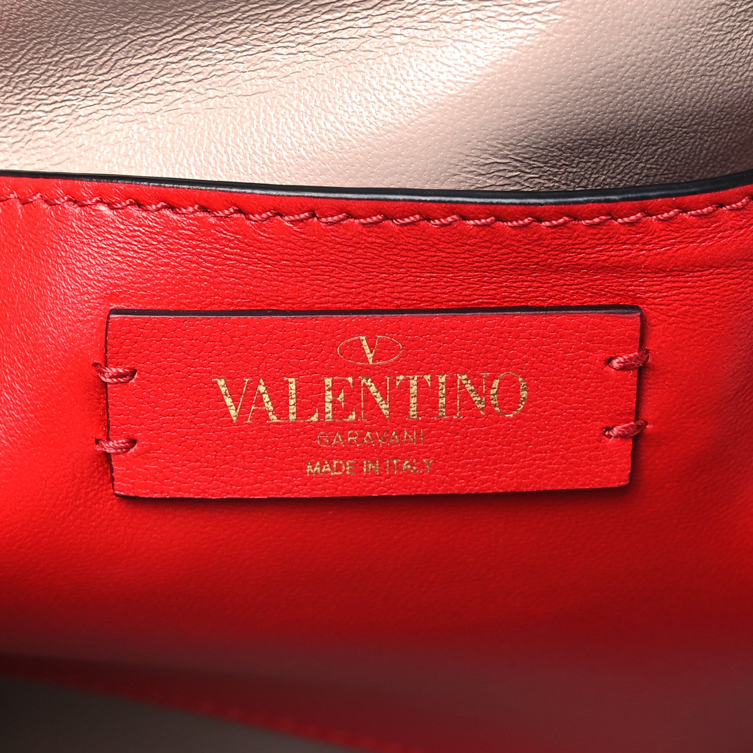 Valentino Garavani Calfskin Supervee Clutch Black 6 of 10