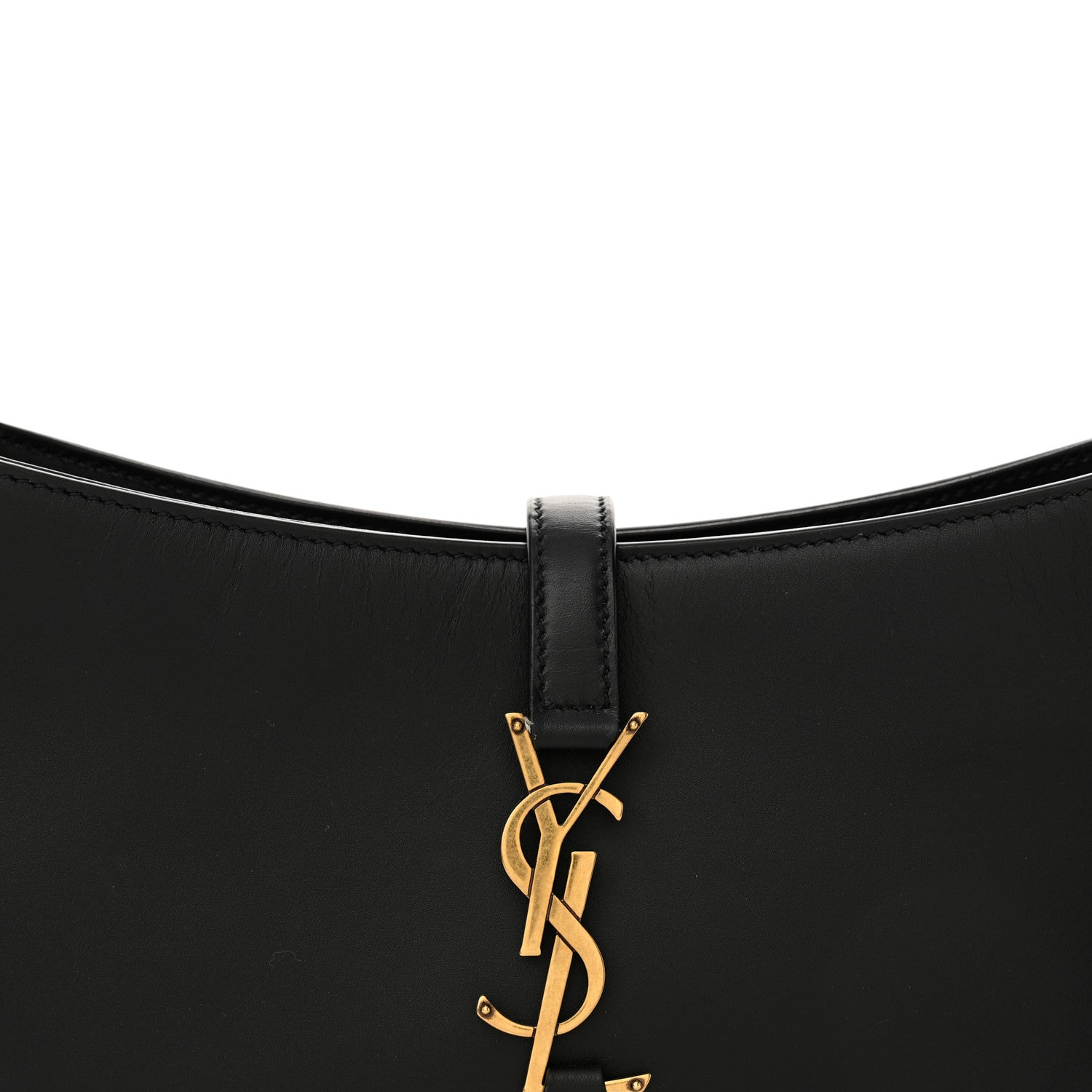 Saint Laurent Smooth Calfskin Le 5 A 7 Hobo Black 8 of 11