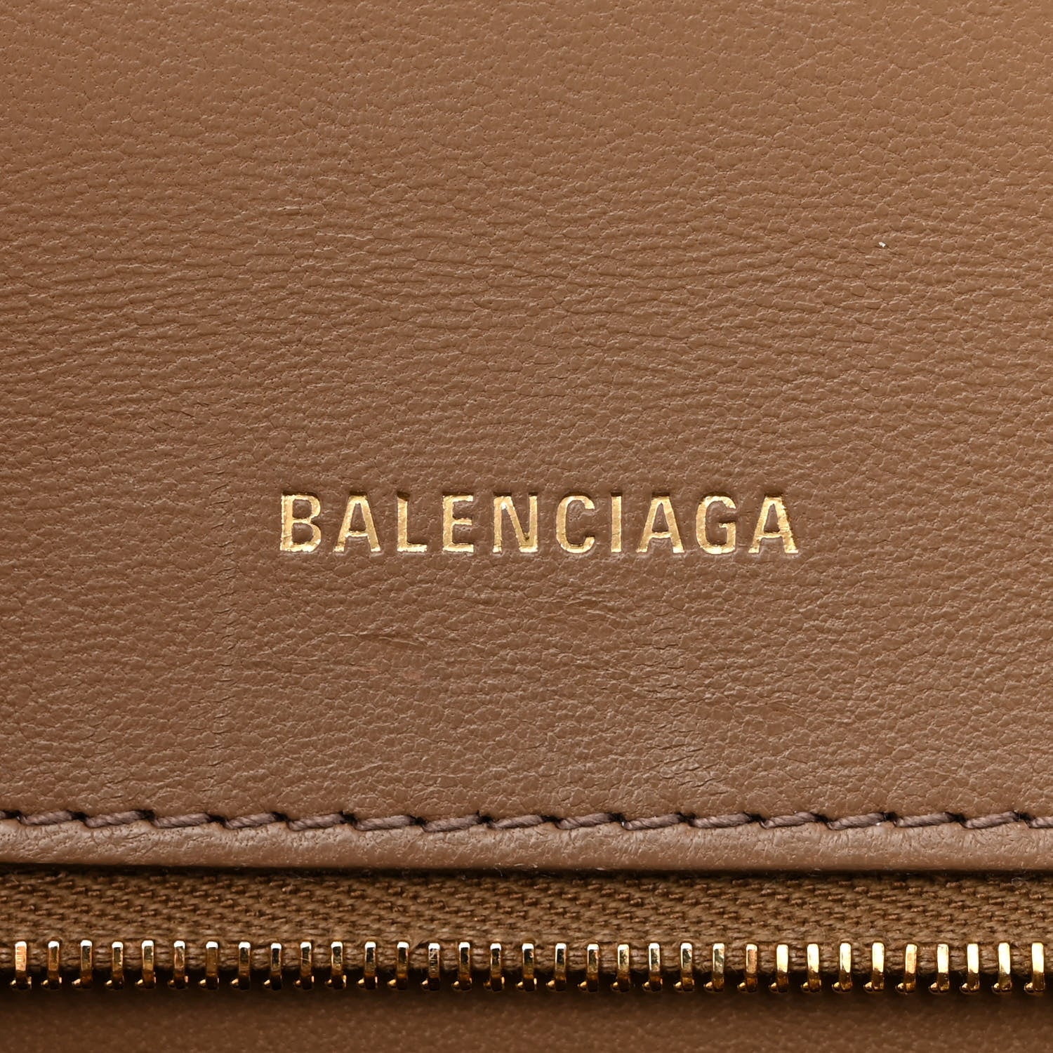 Balenciaga Coated Canvas BB Monogram Small Hourglass Top Handle Bag Beige Brown 6 of 11