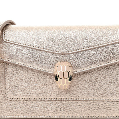 Bulgari Calfskin Serpenti Forever Belt Bag Gold 8 of 10