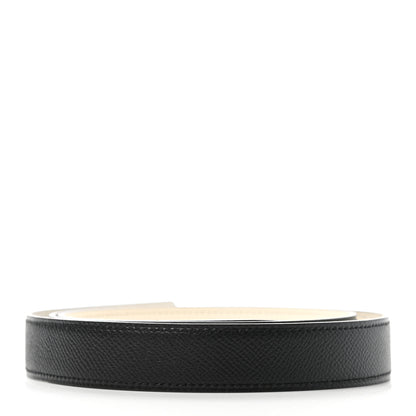 Hermes Swift Epsom 24mm H Belt Strap 95 Nata Black 2 of 6
