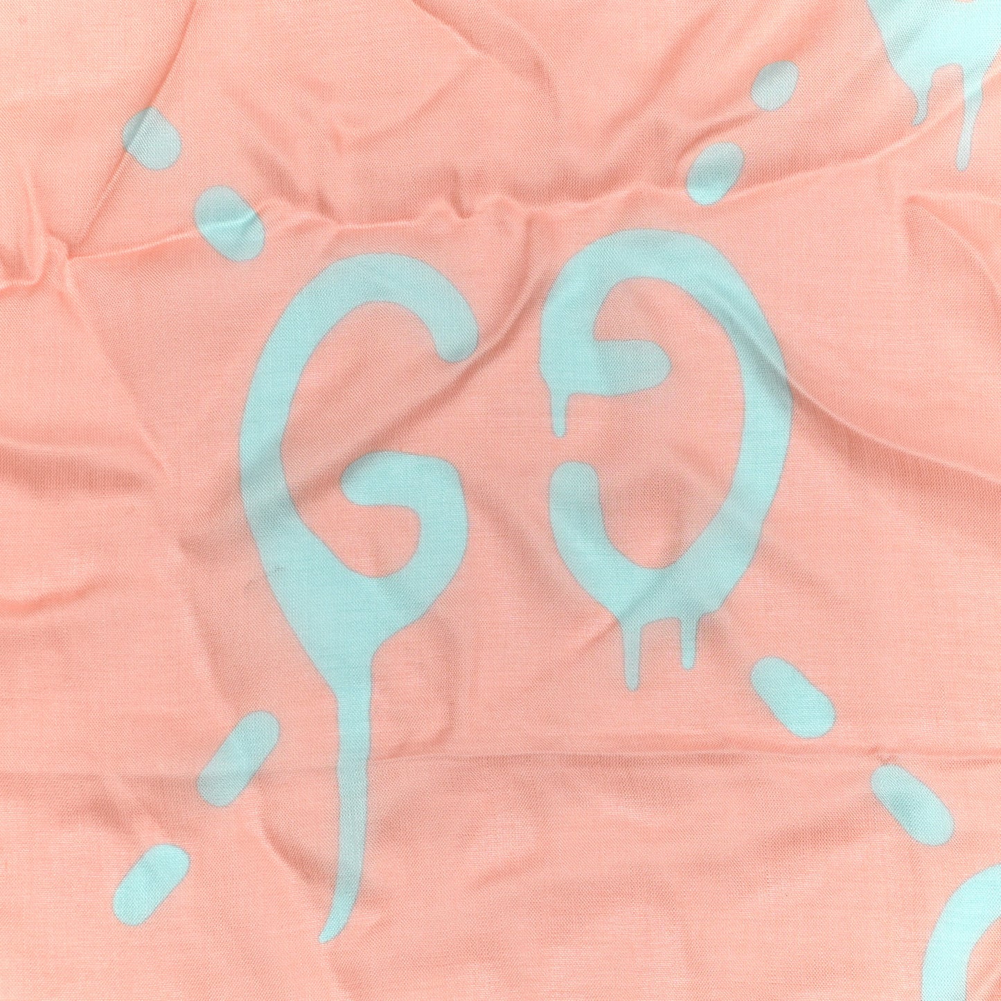 Modal Silk GG Writers Fringe Shawl Old Rose Sky Blue