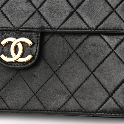 Chanel Lambskin Quilted Small Single Flap Black 9 of 11