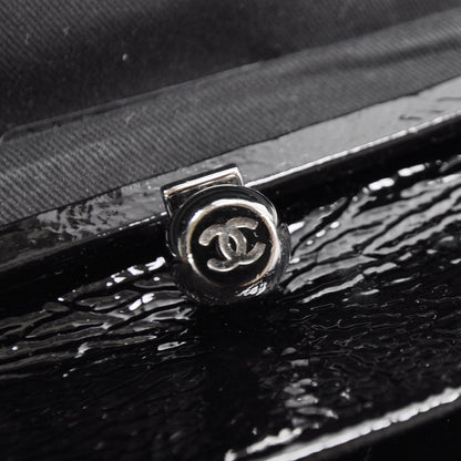 Chanel Patent Quilted Ritz Flap Bag Black 8 of 13