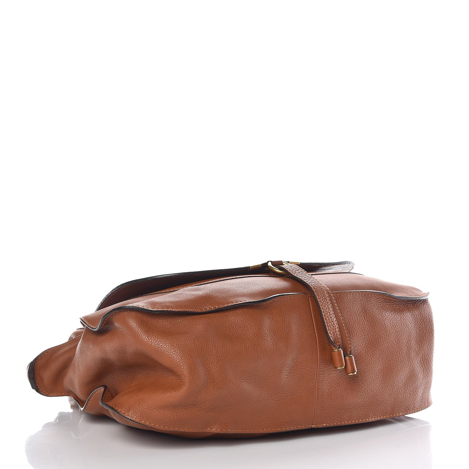 Chloe Calfskin Large Marcie Satchel Tan 4 of 13