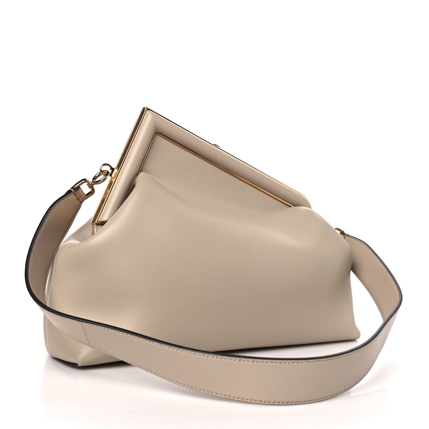 Fendi Shiny Nappa Medium Fendi First Nuvola 3 of 9
