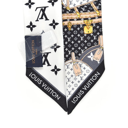 Louis Vuitton Silk Monogram Let's Go BB Bandeau Black 2 of 3