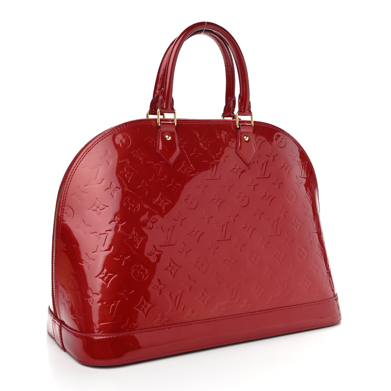 Louis Vuitton Vernis Alma GM Pomme D'Amour 3 of 13