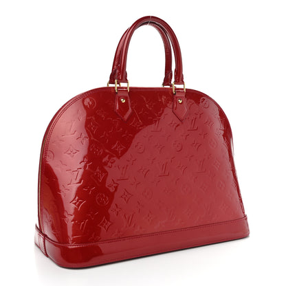 Louis Vuitton Vernis Alma GM Pomme D'Amour 3 of 13