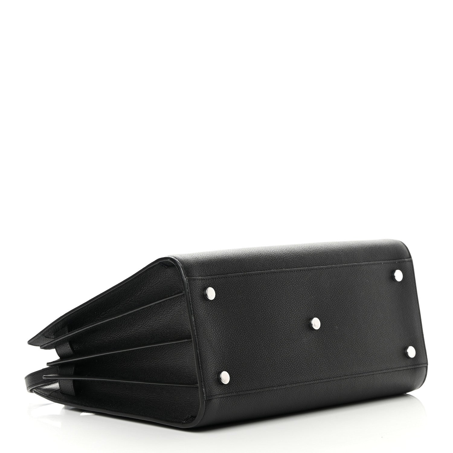 Saint Laurent Grained Calfskin Small Sac De Jour Black 4 of 12