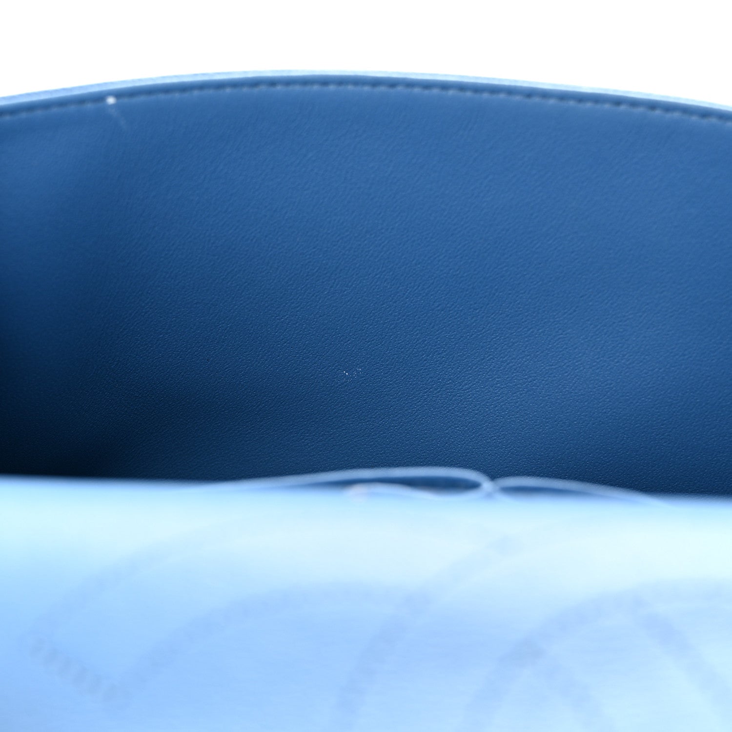 Chanel Caviar Quilted Jumbo Double Flap Blue 11 of 16