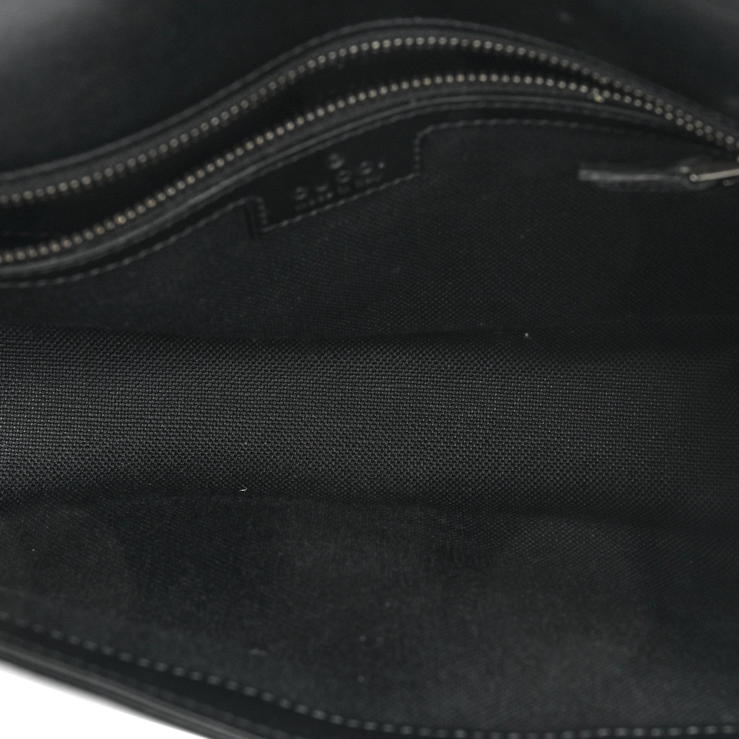 Gucci Calfskin Matelasse Monochrome Small GG Marmont Shoulder Bag Black 5 of 14