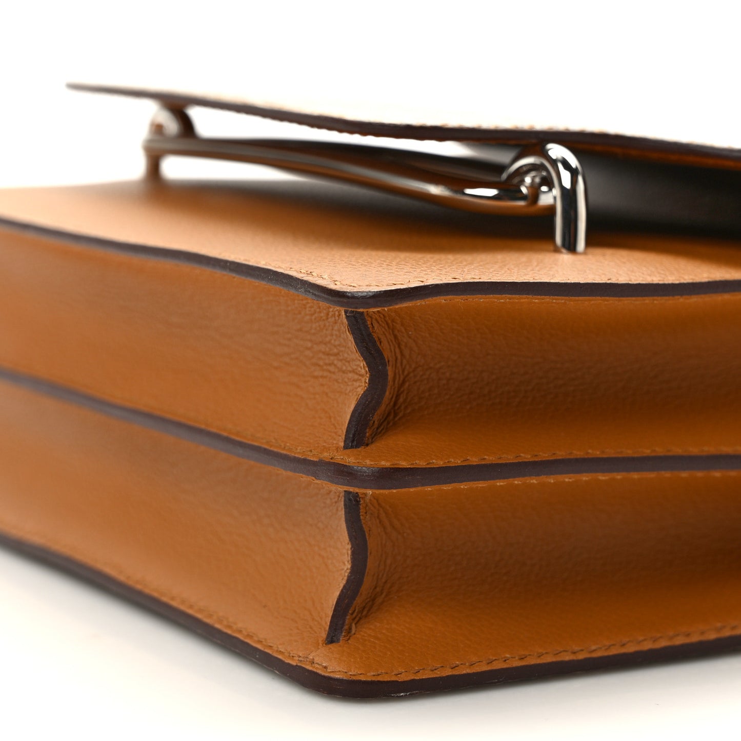 Evercolor Lizard Mini Sac Roulis Caramel Ombre