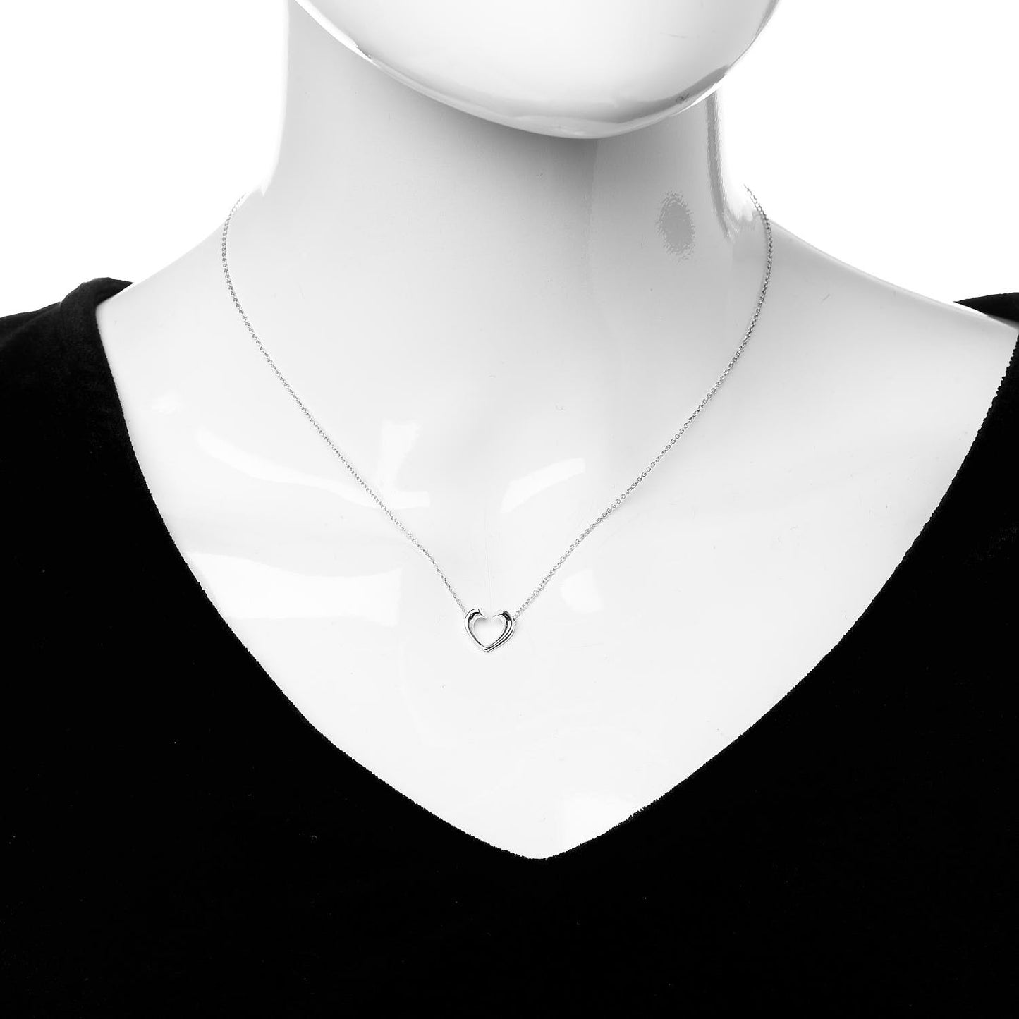 Sterling Silver Paloma Picasso Tenderness Heart Pendant Necklace