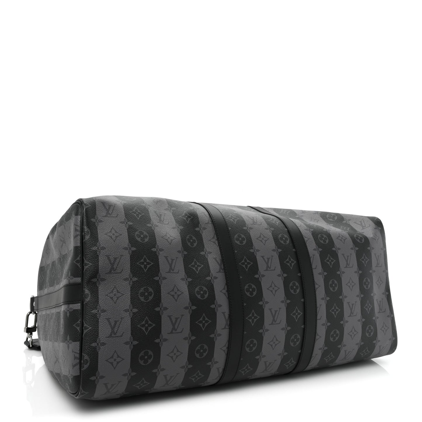 X NIGO Monogram Eclipse Stripes LV Keepall Bandouliere 50