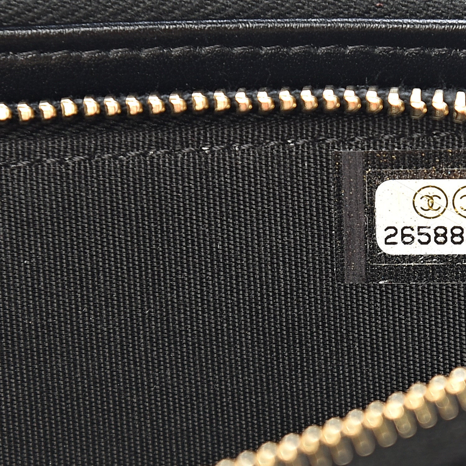 Chanel Caviar Chevron Small Boy Clutch With Chain Black 6 of 10