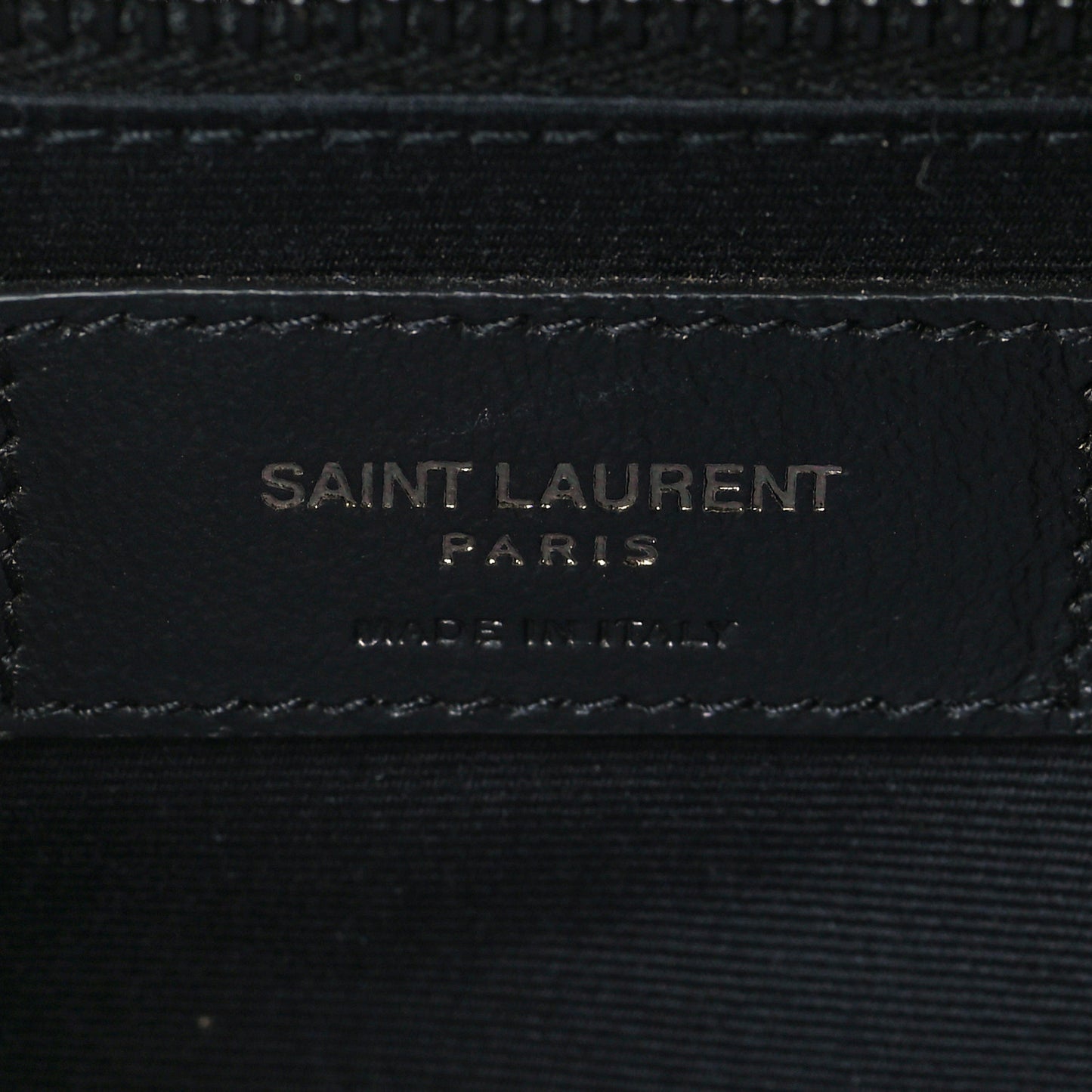 Crinkled Calfskin Matelasse Monogram Niki Body Bag Black
