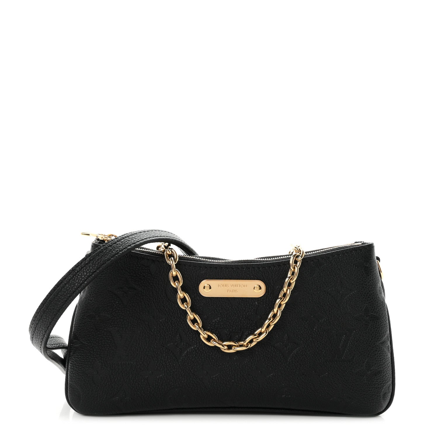 Louis Vuitton Empreinte Monogram Liv Pochette Black 1 of 10