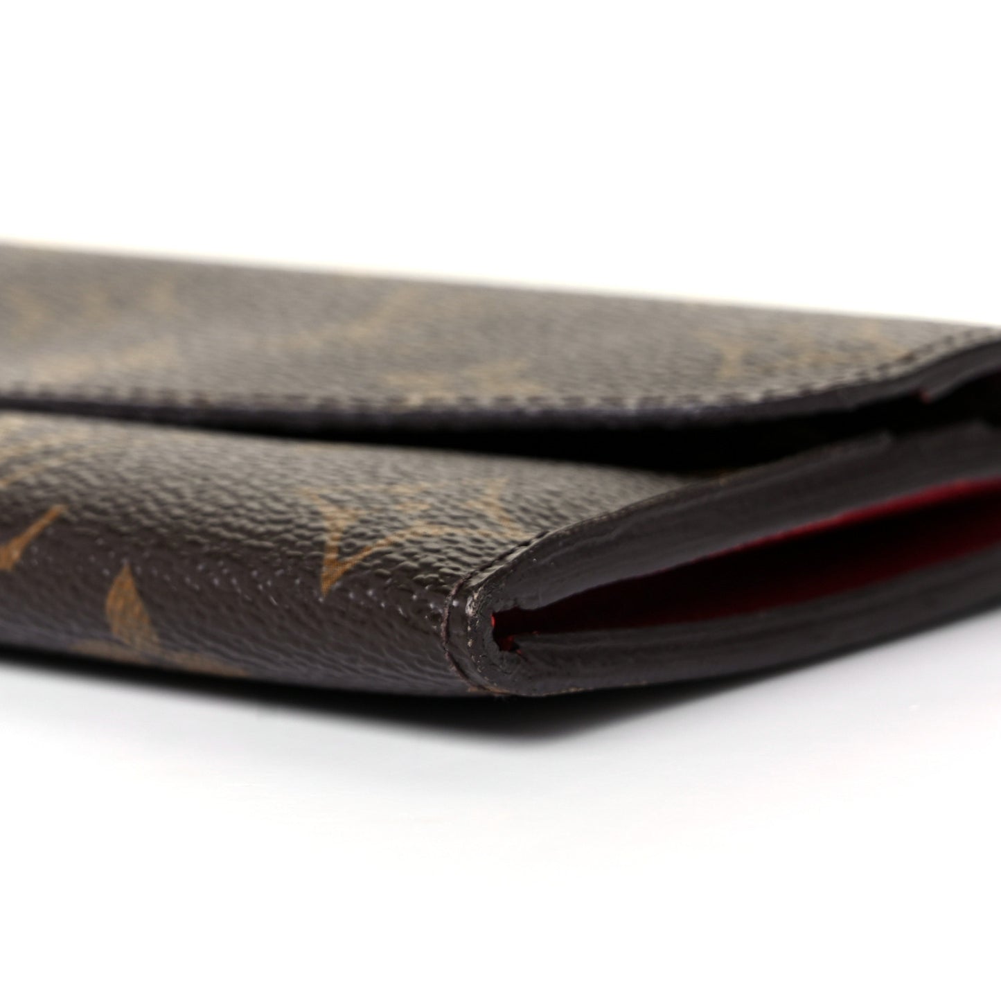 Monogram Emilie Wallet Rouge