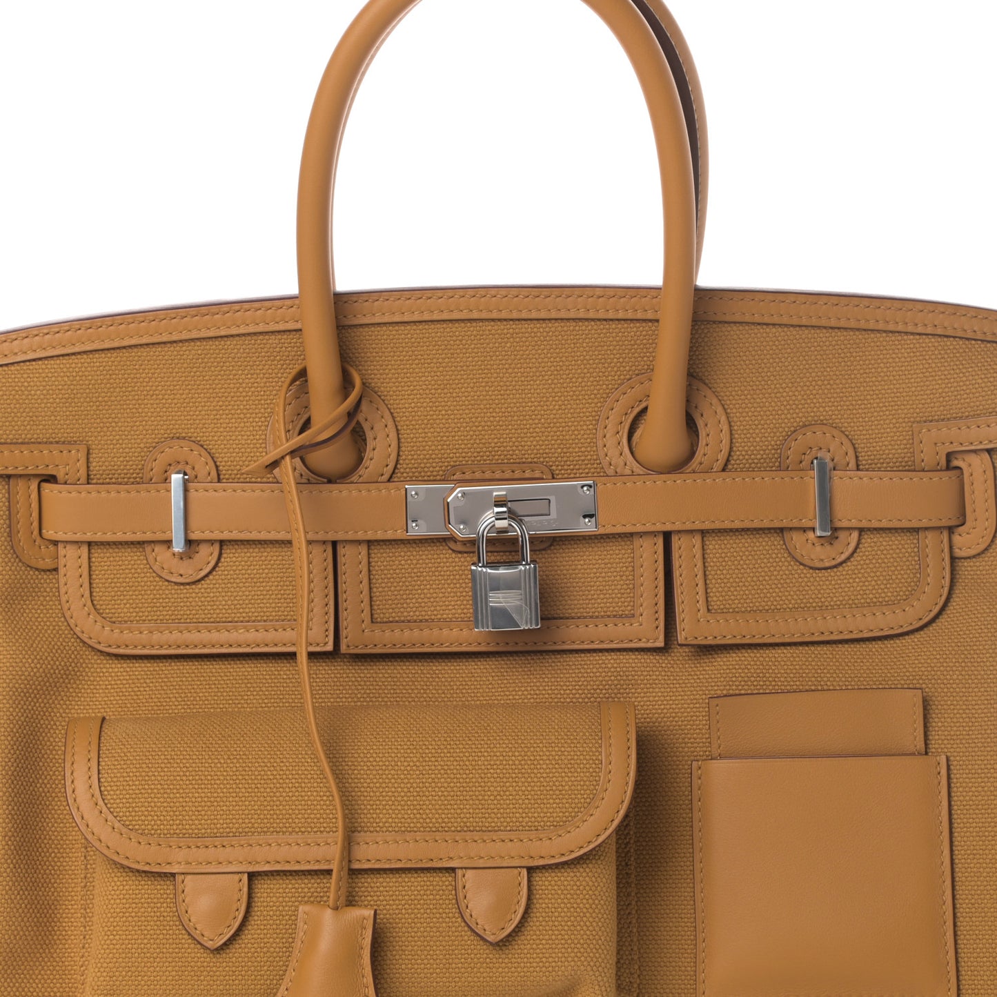 Toile Goeland Swift Cargo Birkin 35 Sesame