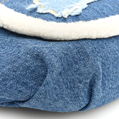 Chanel Denim Sherling Egyptian Waist Bag Blue 9 of 10