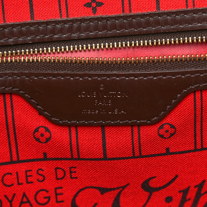 Louis Vuitton Damier Ebene Neverfull MM 6 of 22