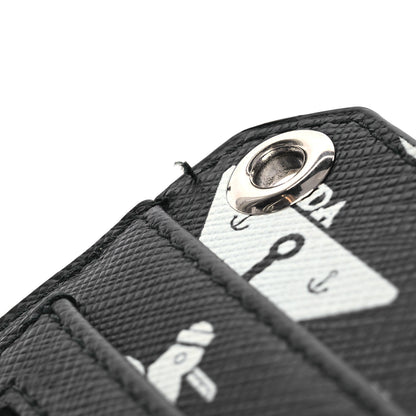 Prada Saffiano Seagull Smartphone Case Black 12 of 13