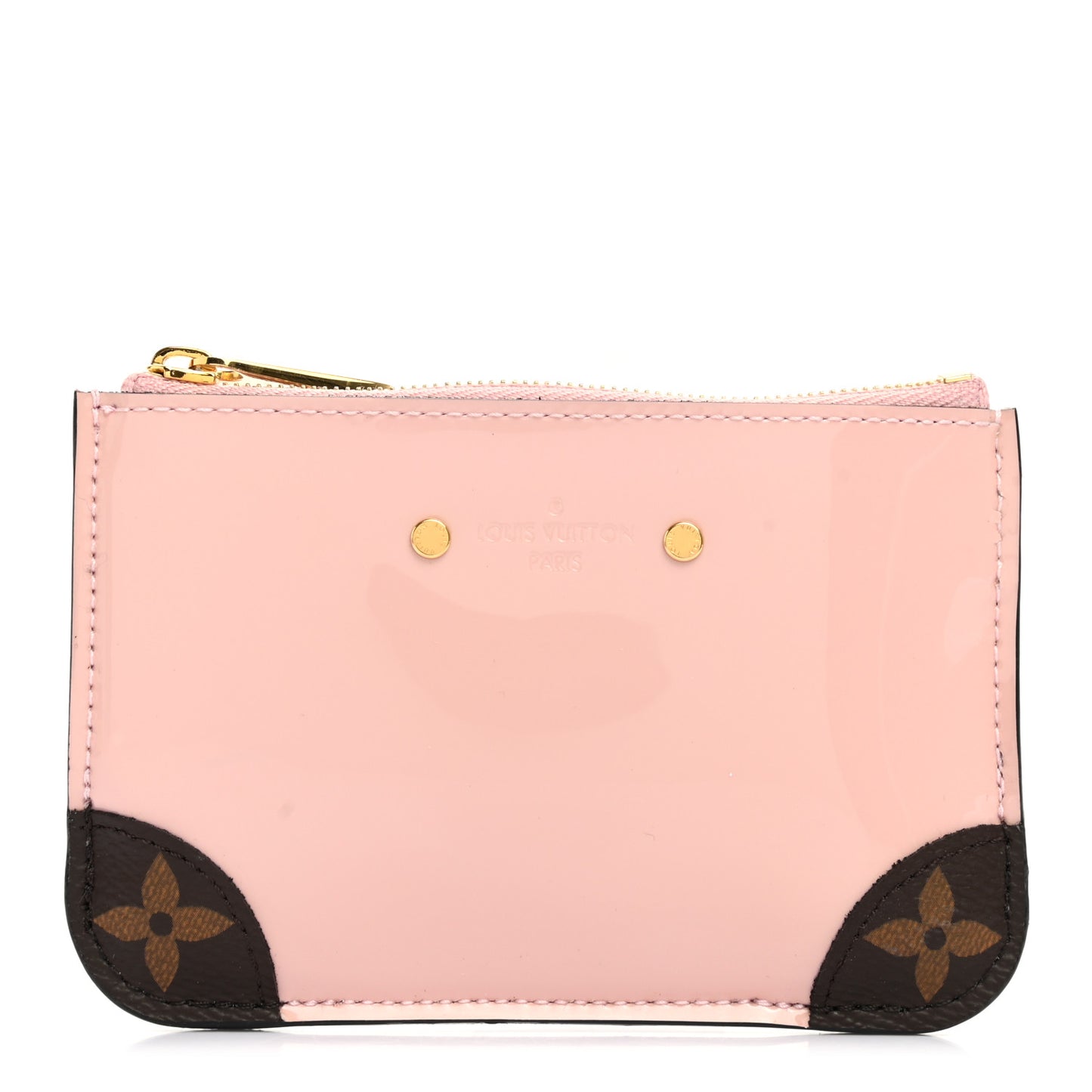 Patent Miroir Venice Card Holder Rose Ballerine
