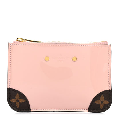 Louis Vuitton Patent Miroir Venice Card Holder Rose Ballerine 1 of 7