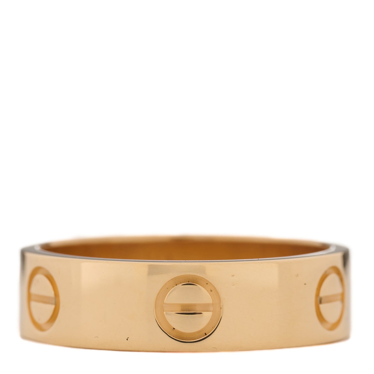 18K Yellow Gold 5.5mm LOVE Ring 56 7.5