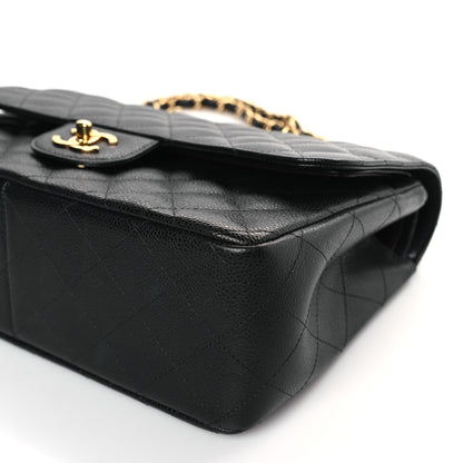 Chanel Caviar Quilted Jumbo Double Flap Black 9 of 9