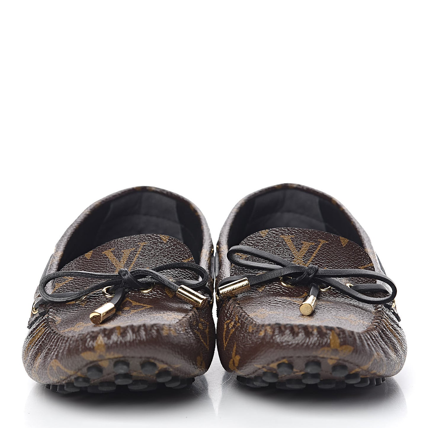 Patent Monogram Gloria Loafers 38
