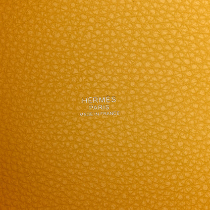 Hermes Taurillon Clemence Picotin Lock 18 PM Lime 6 of 10