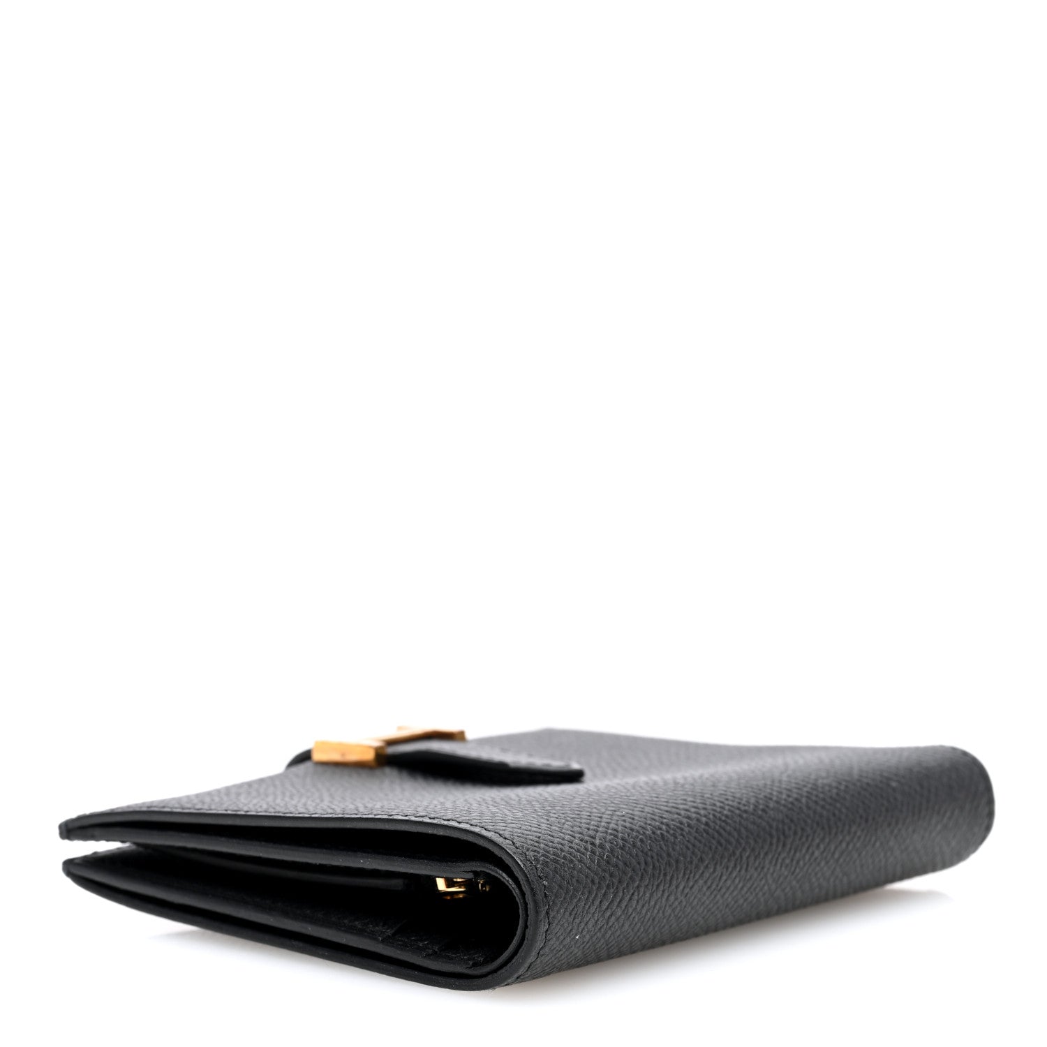 Hermes Epsom Bearn Compact Wallet Black 4 of 8