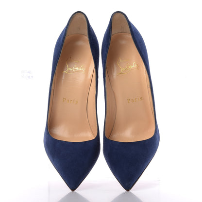 Christian Louboutin Veau Velours So Kate 120 Pumps 36 Navy 5 of 10