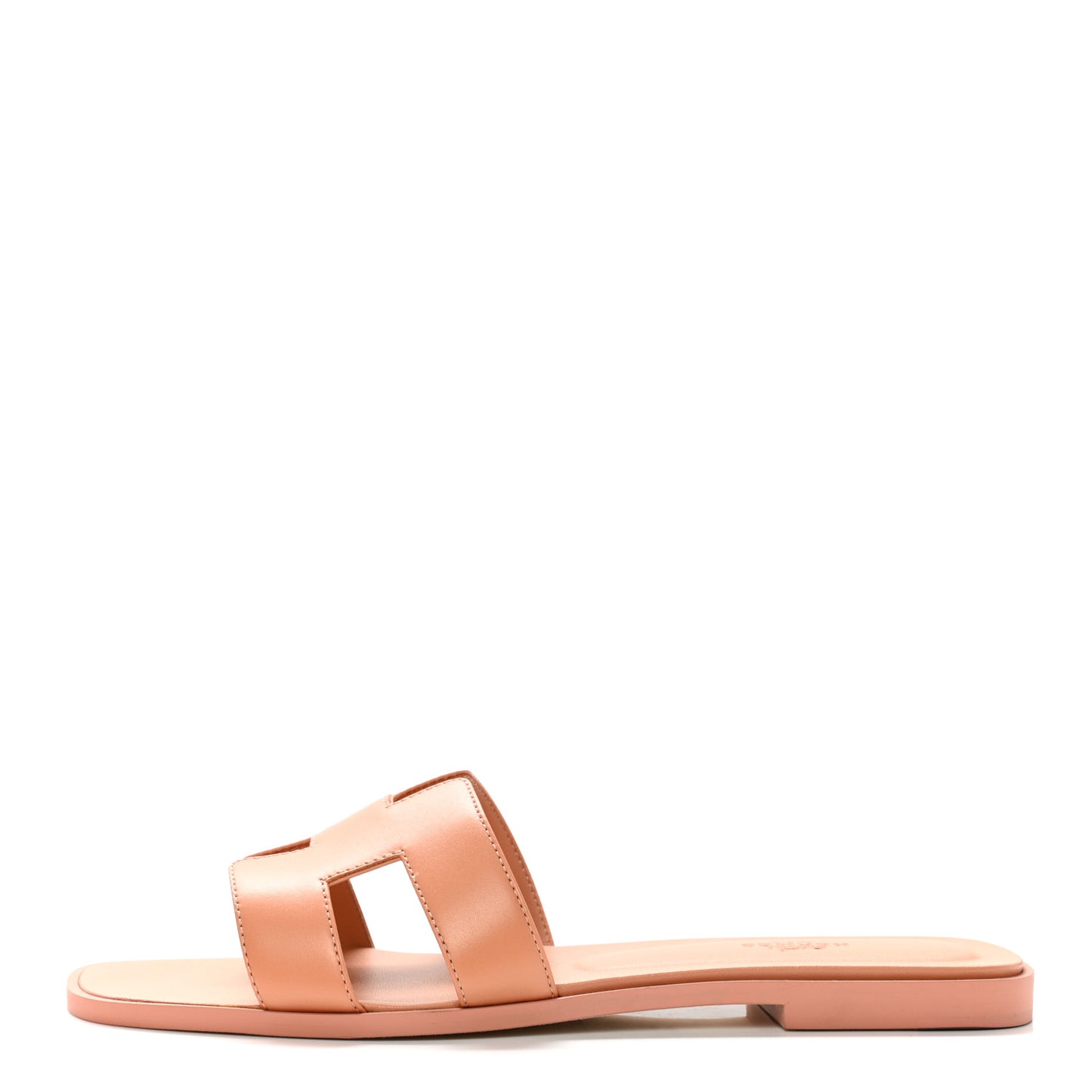 Box Calfskin Oran Sandals 40 Granit Rose