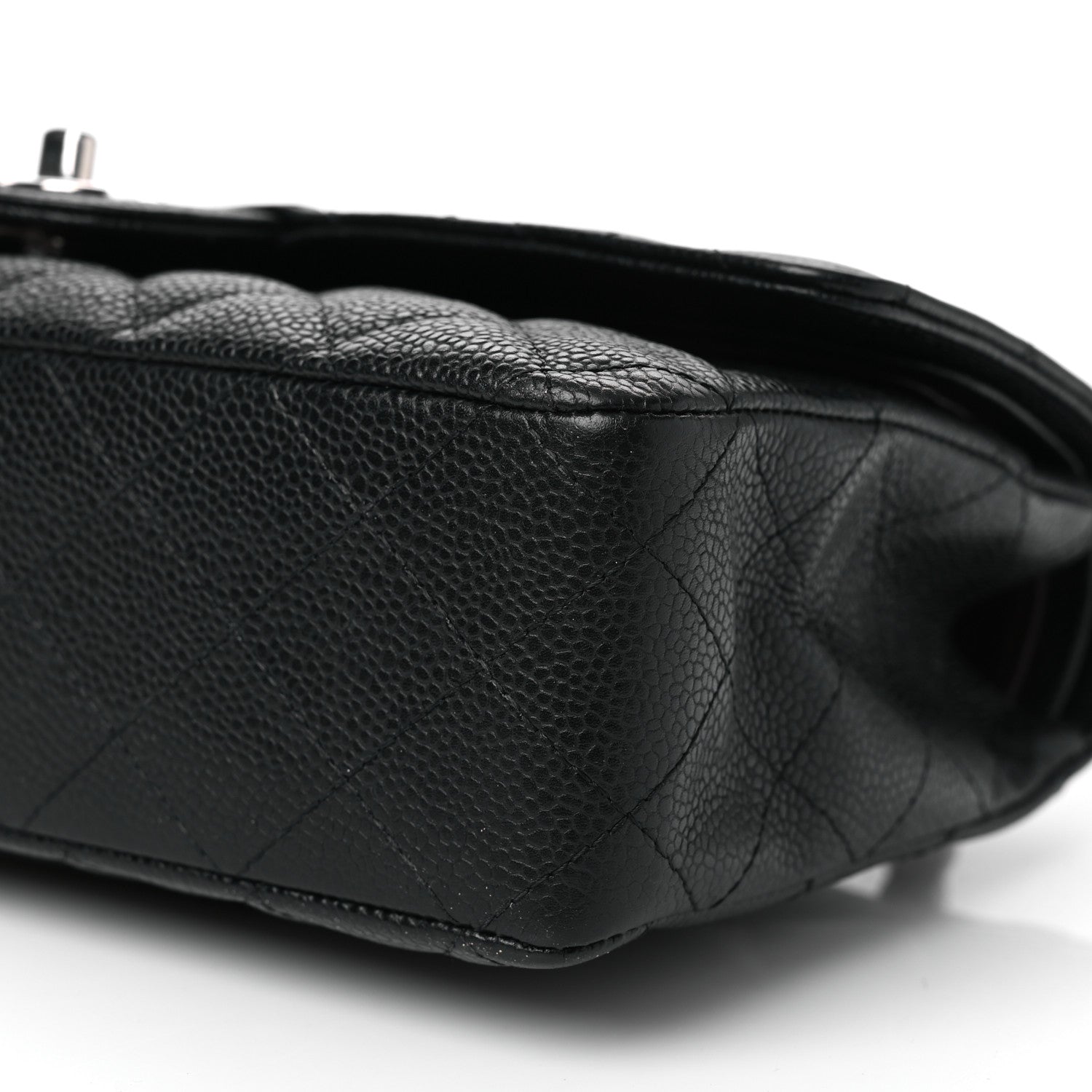 Chanel Caviar Quilted Medium Double Flap Black 10 of 10