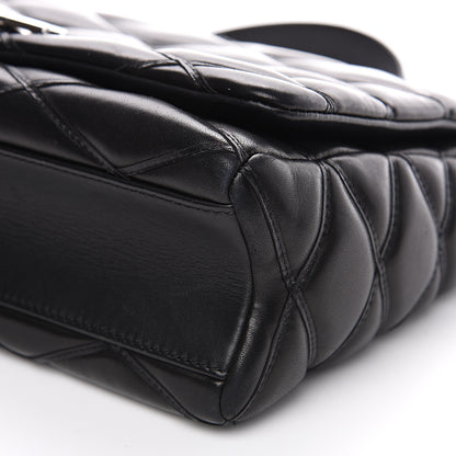 Louis Vuitton Lambskin Malletage GO-14 MM Black 13 of 13