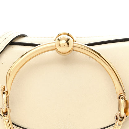 Chloe Calfskin Small Nile Bracelet Minaudiere Bag Off White 10 of 22