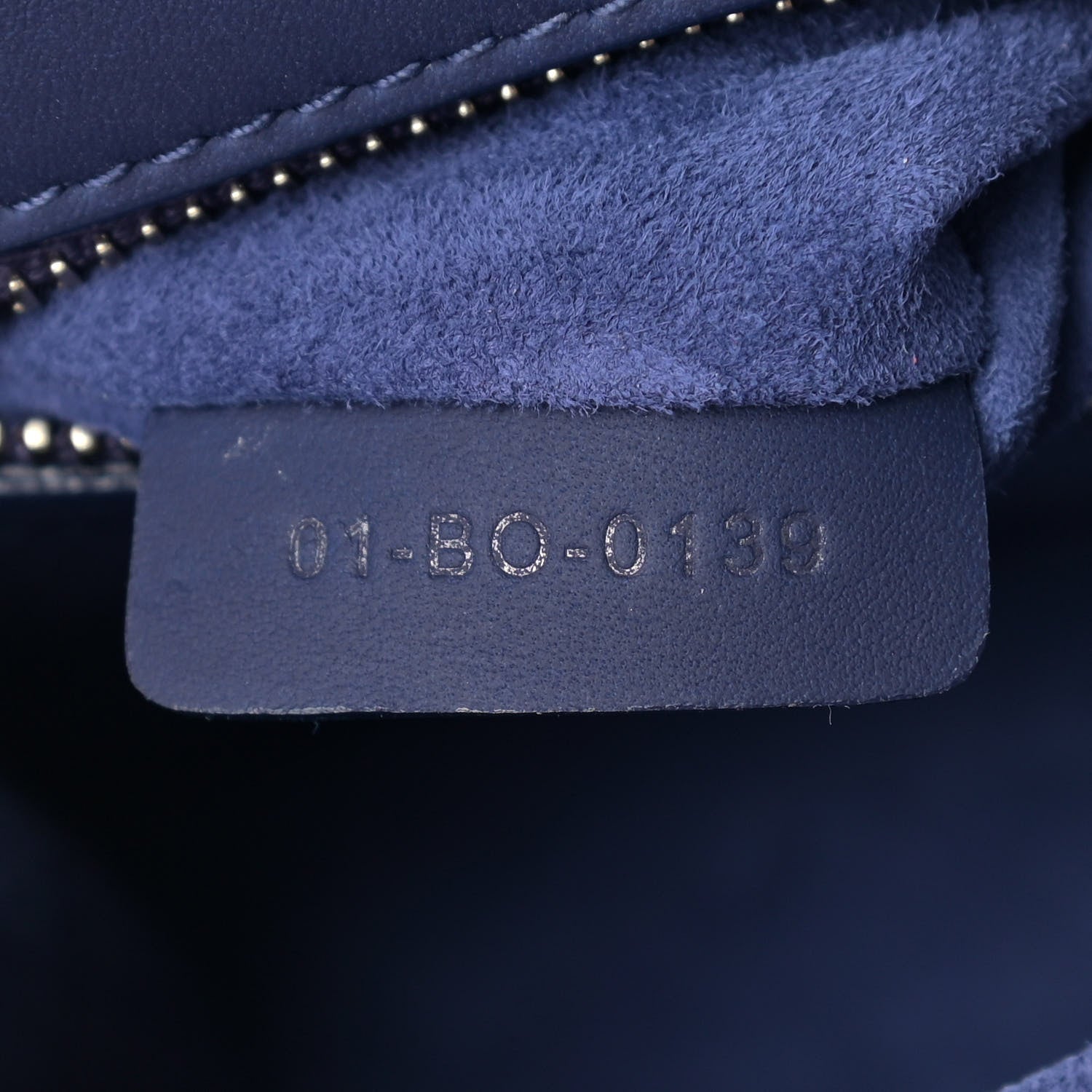 Christian Dior Ultra Matte Calfskin Medium Diorama Flap Bag Indigo 8 of 11